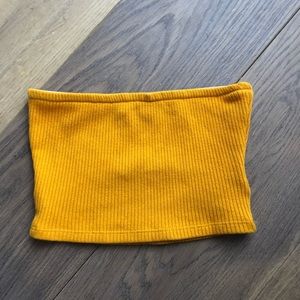 Urban Outfitters Yellow Tube Top